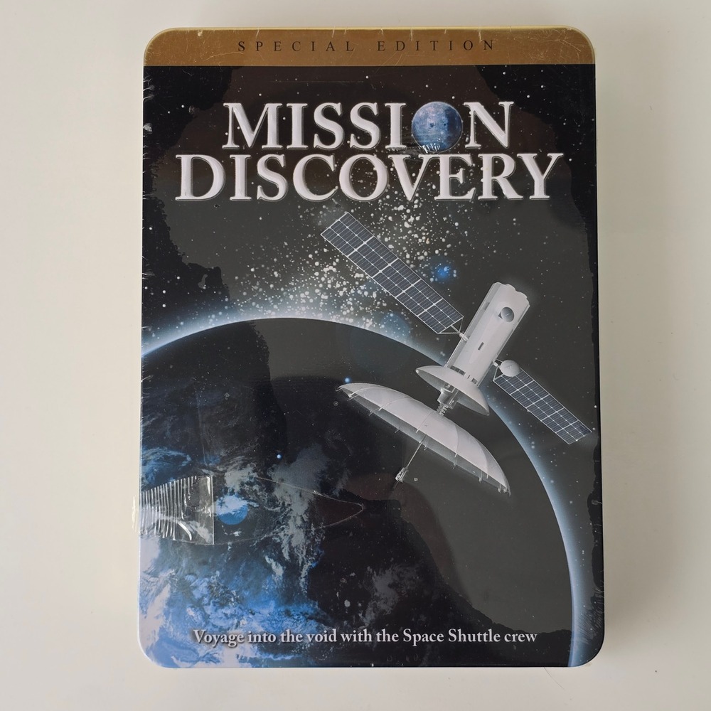 Mission Discovery 3-DVD Set Special Edition Tin Space Shuttle Documentary Madacy